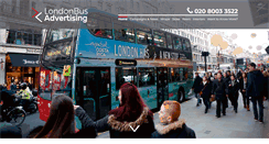 Desktop Screenshot of londonbusadvertising.com
